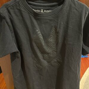 Psycho Bunny Charcoal Tee